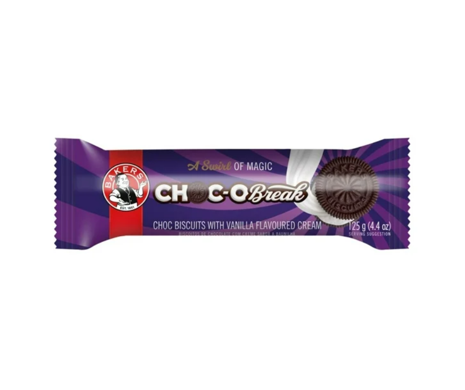 Bakers Choc-o Break - Chocolate Biscuits 125g – Saffarama